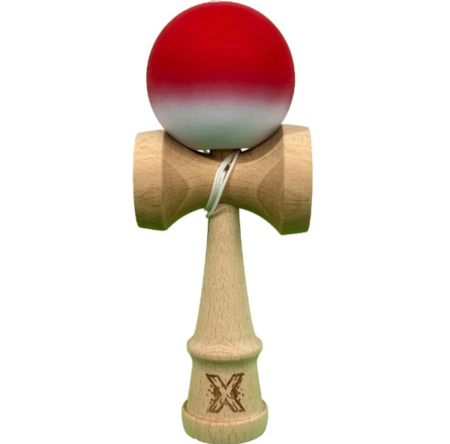 Kendama X din lemn natural, bila soft touch, ambalaj individual [2]