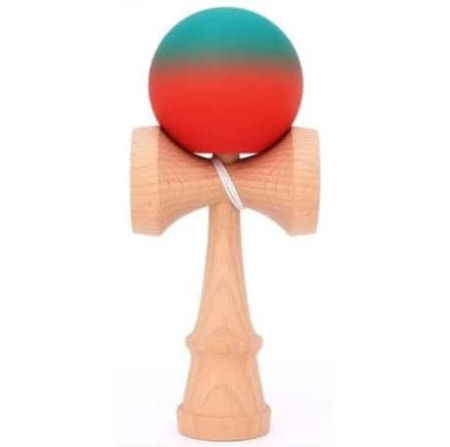 Jucarii diverse Engros - Kendama X din lemn natural, bila soft touch, ambalaj individual
