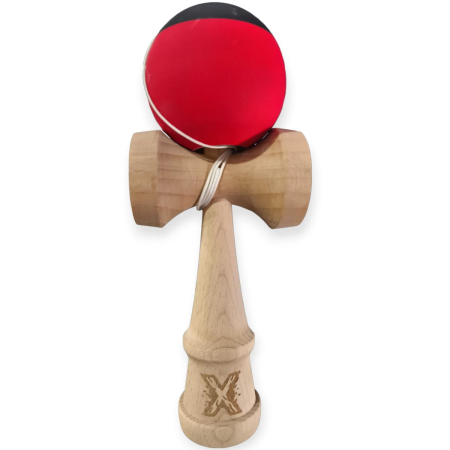 Kendama X din lemn natural, bila soft touch, ambalaj individual [1]
