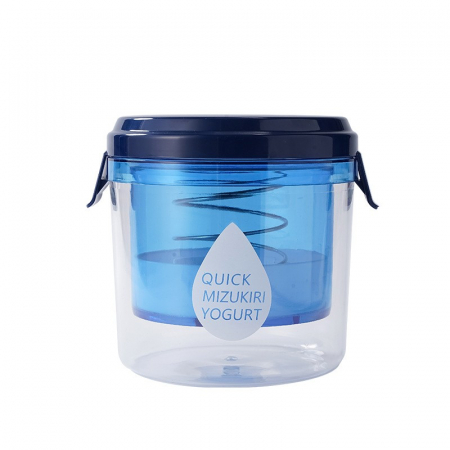 Articole pentru Casa Engros - Kit Presa Pentru Branza, , Filtru de Iaurt, Strecuratoare de Iaurt Grecesc, Filtru de Lapte, 15x14x15 cm, Albastru