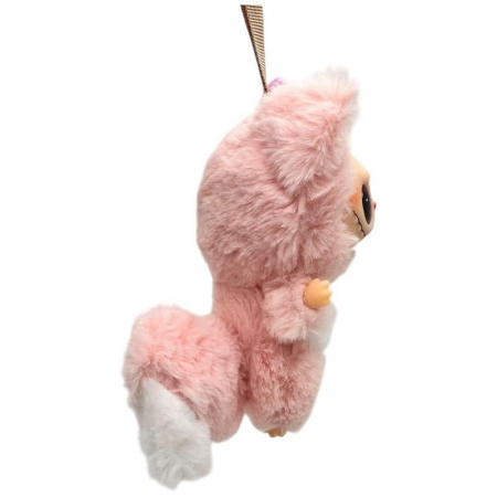 Labubu portabil roz, aproximativ 15cm – accesoriu colorat si versatil,  [3]