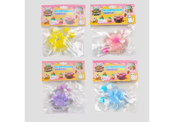 Labuta squishy cu revenire lenta, cu lumini led, diverse culori, 