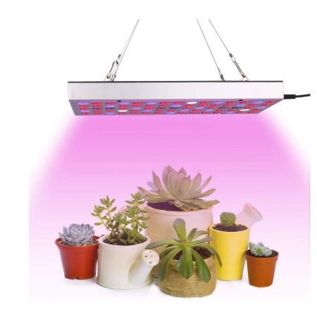 Lampa LED 15W , pentru cresterea plantelor in interior, material ABS, cu agatatoare, 25 x 25 cm, multicolor [3]