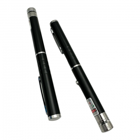 Laser tip stilou aluminiu cu raza verde – Pointer compact si elegant pentru prezentari si semnalizare,  [1]