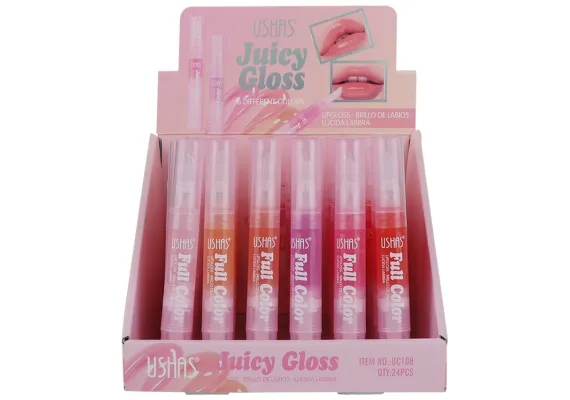 Produse pentru Buze En-gros - Lip Gloss USHAS Juicy 3.1g – Strălucire Delicată și Hidratare Intensă 