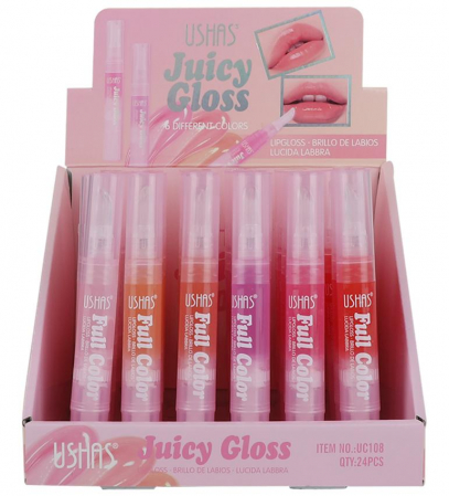 Lip Gloss USHAS Juicy 3.1g – Strălucire Delicată și Hidratare Intensă  [1]