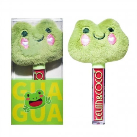 Produse pentru Buze En-gros - Luciu de Buze, Kevin&Coco, Model Animat de Plus, 4 Variante Disponibile, Multicolor