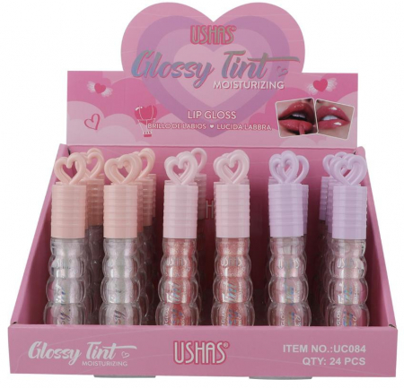 Luciu de Buze USHAS Glossy Tint, 5g – Hidratare & Culoare Naturală  [2]