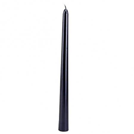 Articole pentru Casa Engros - Lumanare Decorativa, , pentru Masa, 25 cm, din Parafina, fara Fum, Ardere 7.5h, Negru