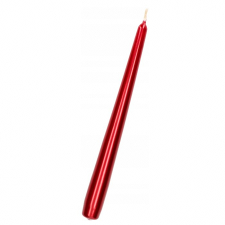 Articole pentru Casa Engros - Lumanare Decorativa, , pentru Masa, 25 cm, din Parafina, fara Fum, Ardere 7.5h, Rosu