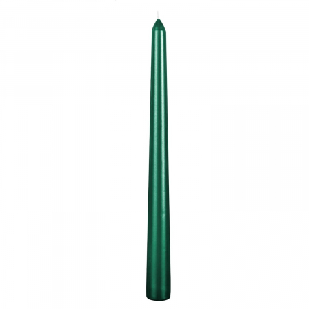 Articole pentru Casa Engros - Lumanare Decorativa, , pentru Masa, 25 cm, din Parafina, fara Fum, Ardere 7.5h, Verde