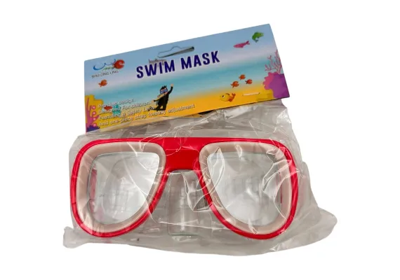 Sport, calatorii si activitati in aer liber Engros - Masca Inot Copii Shui Jing Ling 14.5x6.5cm – Lentile Siguranta, Curea Ajustabila, Culori Vesele, 