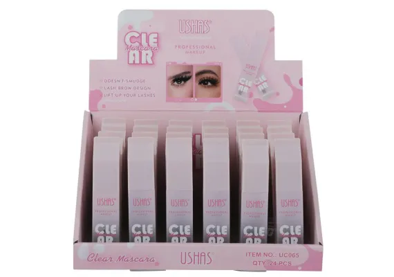 Ingrijire personala si cosmetice Engros - Mascara Transparentă USHAS Clear 15g – Definire Naturală și Fixare de Lungă Durată 