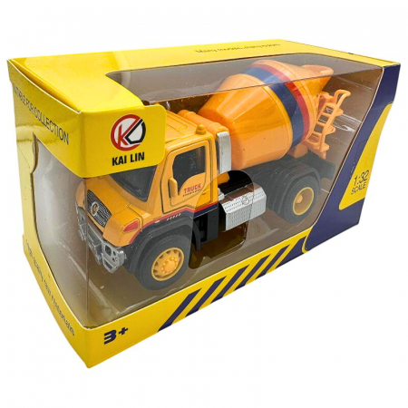 Masina de constructii decorativa, modele combinate, dimensiuni 13x8 cm – miniatura utilaj constructii pentru joaca sau decor,  [3]