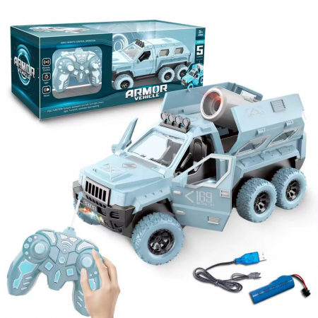 Mașina militara cu radiocomanda, Armor Vehicle, acumulator inclus,33×11×12cm, +3ani,  [1]