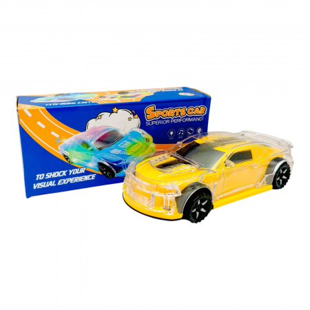 Masinuta cu sunete si lumini, Sports Car, 22×9.5×6.5cm, +3ani,   [3]