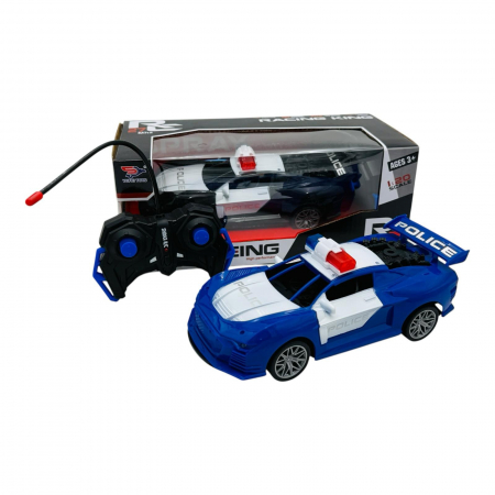 Masinuta RC Racing Police cu Telecomanda, Model Politie, 20 cm, Universal Wheel Spray  [2]