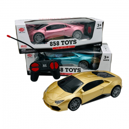 Masinuta RC Sport 1:16 cu Telecomanda, 27 MHz, Design Elegant, 3 Culori Disponibile, 32×15×10cm  [1]