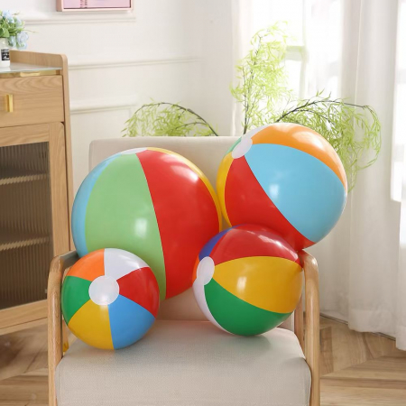 Minge Gonflabila pentru Plaja 60 cm - Multicolor pentru Distractie si Relaxare,  [1]