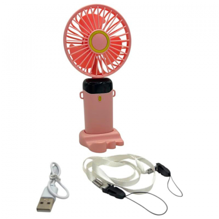 Miniventilator X5 portabil 2.5W cu afisaj LED, alimentare 5V/2A, carcasa ABS/PC, usor si compact,  [4]