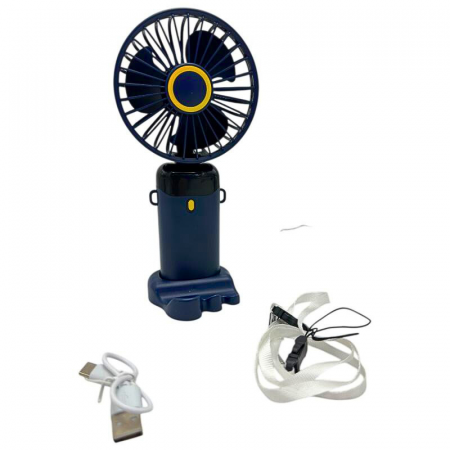 Miniventilator X5 portabil 2.5W cu afisaj LED, alimentare 5V/2A, carcasa ABS/PC, usor si compact,  [3]
