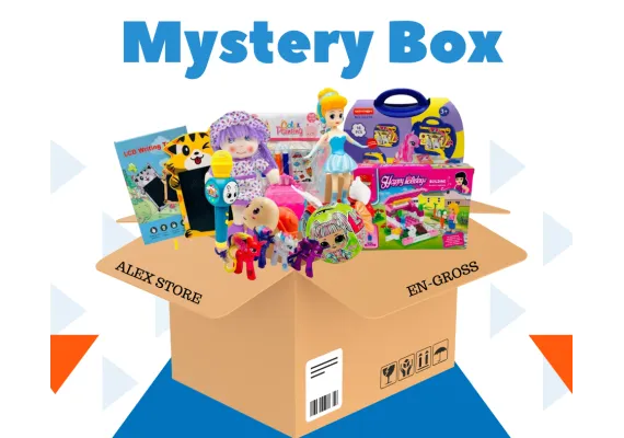 Articole pentru copii Engros - Mystery Box - Jucarii Fete 60 Bucati - Diversitate la Cel Mai Bun Pret 