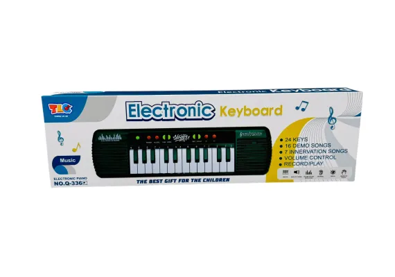 Articole pentru copii Engros - Orga de jucarie Electric Keyboard, functii multiple, 34.5×10×4cm, +3ani, 