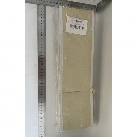 Organizator pentru Sertar, , 3 Marimi, pentru Lenjerie, Tricouri, Sosete, 6 Piese, Pliabil, Stivuibil, din Tesatura, Alb [6]