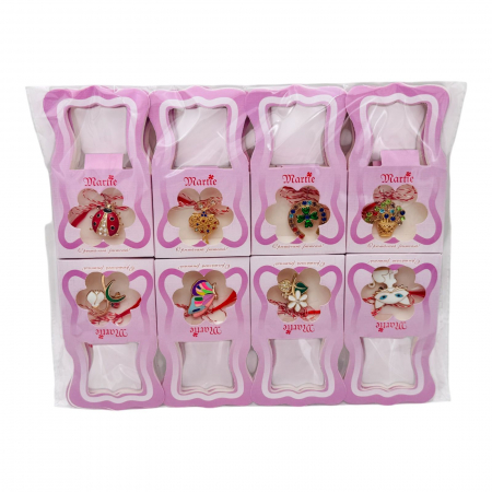 Pachet Avantajos!!! 320 Brose Martisor marime mica, ambalaj deosebit, 11×6.5cm, modele combinate,   [2]