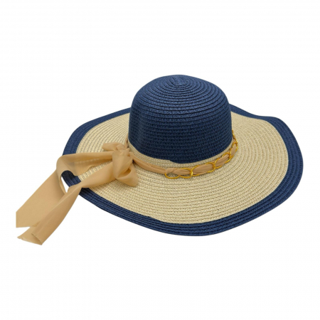 Palarie de Vara pentru Dama cu Bor mare si Accesorii – Poliester 100%, Design Elegant, Calitate Superioara,  [4]