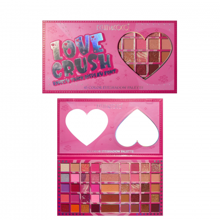 Palete de Machiaj, KEVIN & COCO, Love Crush, Fard de Pleoape, 45 culori, 30.3 x 16.5 cm [6]