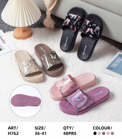 Papuci de Vară Dama, Model Confortabil și Ușor, Culori Combinate, Mărimi 36-41,  [1]