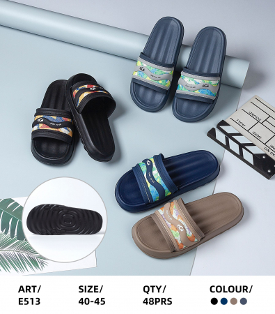 Papuci de vară pentru bărbați – Comozi, ușori și moderni, culori combinate, mărimi 40-45,  [1]