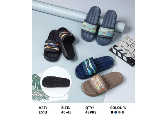 Papuci de vară pentru bărbați – Comozi, ușori și moderni, culori combinate, mărimi 40-45,  [0]