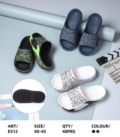 Papuci de vară pentru bărbați – Model turnat, confortabili și ușori, cu talpă ergonomică, mărimi 40-45,  [1]