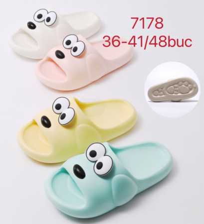  Papuci pentru dama model Catelus, confortabil, diverse culori [1]