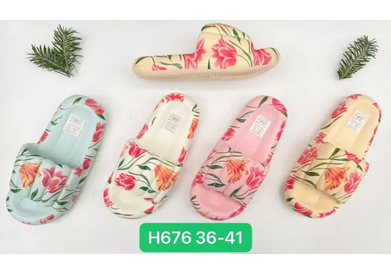 Haine si accesorii Engros - Papuci pentru dama  model confortabil, diverse culori, marimi 36-41