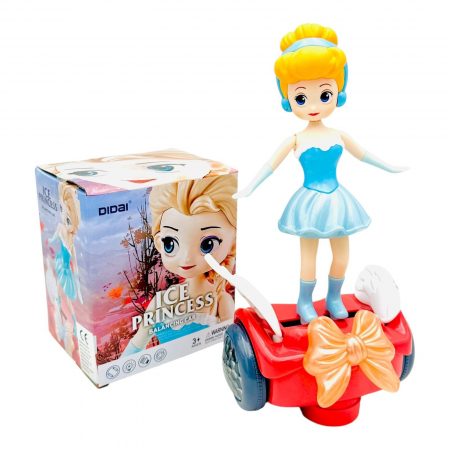Papusa pe hoverboard cu sunete si lumini, 14.5×12.5×10cm, +3ani,   [3]