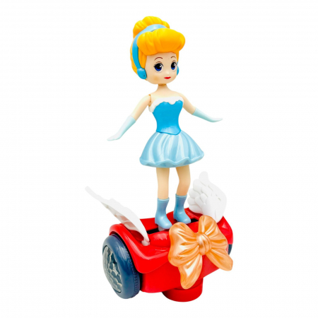 Papusa pe hoverboard cu sunete si lumini, 14.5×12.5×10cm, +3ani,   [2]