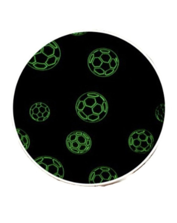 Patura Cocolino XXL Fosforescenta 200x230 cm cu Mingi de Fotbal – Super Pufoasa si Cool [1]