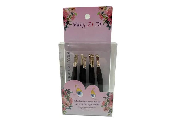 Ingrijire personala si cosmetice Engros - Penseta ZI ZI negru cu varf auriu, calitate superioara, ideala pentru precizie si stil profesional., 