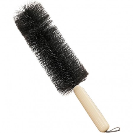 Articole pentru Casa Engros - Perie Multifunctionala 2in1, , de Curatare a Prafului, 38 x 11 cm, Perie si Burete, Crem