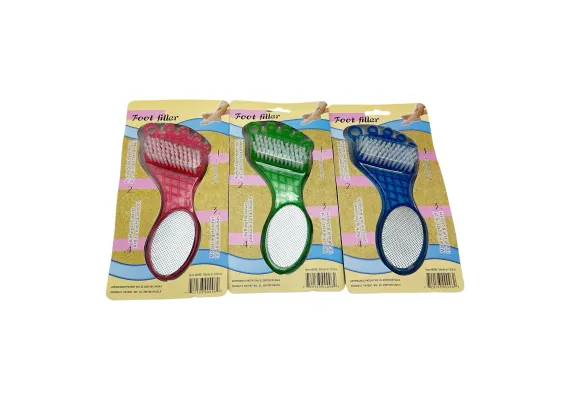 Ingrijire personala si cosmetice Engros - Pila calcaie cu 4 fete, multicolor – Exfoliere eficienta pentru picioare netede si catifelate, 