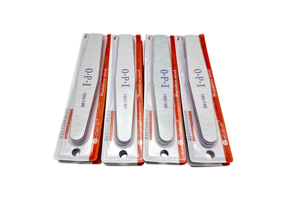 Produse de manichiura Engros - Pila unghii OPI 100/180, profesionala, calitate superioara – Precizie si durabilitate pentru manichiura perfecta, 