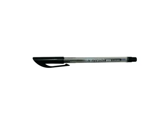Birotica, papetarie si rechizite Engros - Pix cu Gel Flex Stick FO-GELB08 Negru 1.0mm –  pentru Birouri si Scoli, 