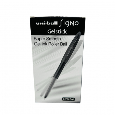 Pix cu gel Uniball Signo UM-170, 0.7mm, negru – scriere fluida si precisa pentru birou si scoala,  [3]