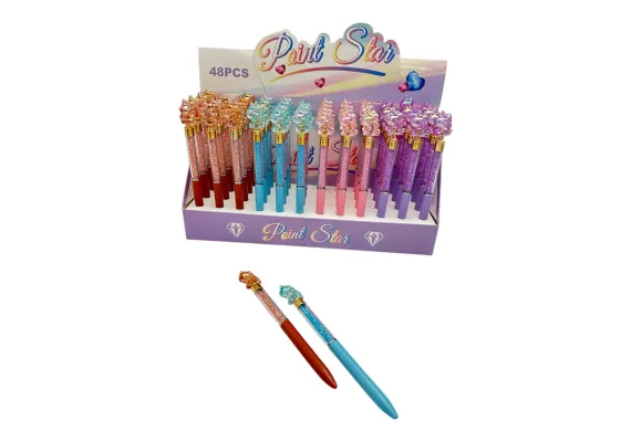 Birotica, papetarie si rechizite Engros - Pix Decorativ cu Unicorn Stralucitor – Accesoriu Magic pentru Scris si Cadouri Deosebite, 