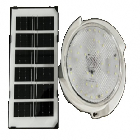 Plafoniera solara , 50 W, diametru 200 MM, cu telecomanda, lungime prelungitor 4.6 m alb rece [5]