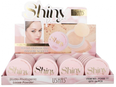 Pudră compacta matifiantă Ushas Shiny Powder – efect photogenic  [2]