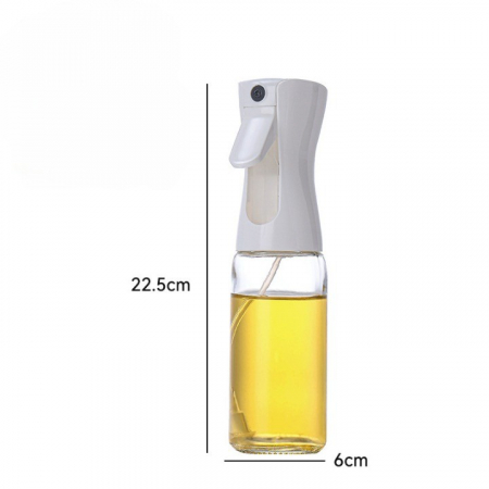 Pulverizator pentru Ulei, Otet sau Alte Lichide, , Reincarcabil, Multifunctionale, Capacitatea 200 ml, Material Plastic, Culoare Alb [6]